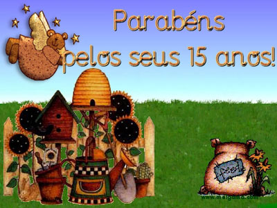 Parabéns pelos seus 15 anos!