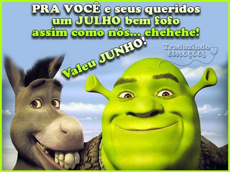 Pra você e seus queridos um Julho bem fofo assim como...