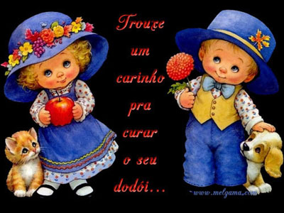 Trouxe um carinho para curar o seu dodói...