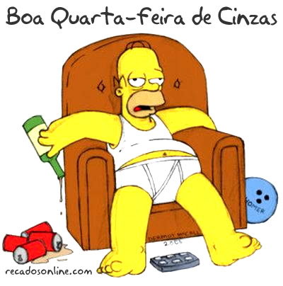 Boa Quarta-Feira de Cinzas