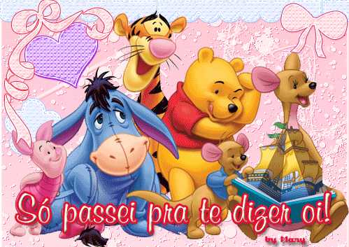 Só passei pra te dizer Oi!