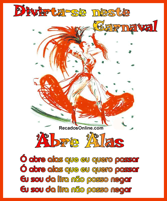 Divirta-se neste Carnaval Ô Abre Alas...