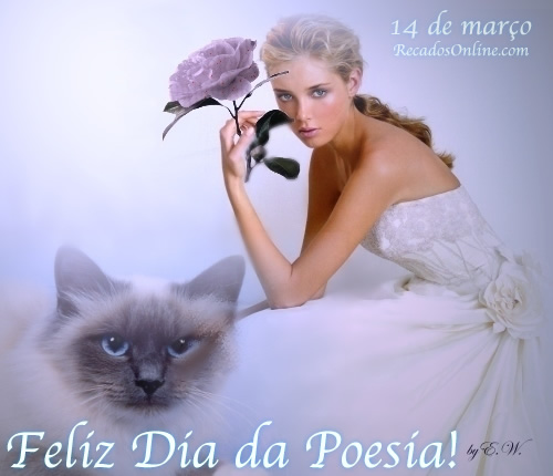 14 de março Feliz dia da poesia!