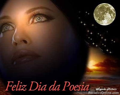 Feliz dia da Poesia.