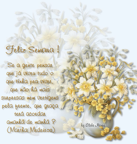 Feliz Semana! Se a gente pensou que já viveu tudo o que tinha pra...