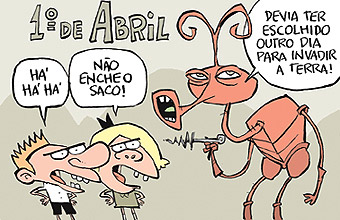 1° de Abril Ha Ha Ha Não enche o saco! Devia ter escolhido outro...