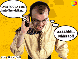 sua SOGRA está indo lhe visitar. Ah, não! Sorria, Ela pediu...