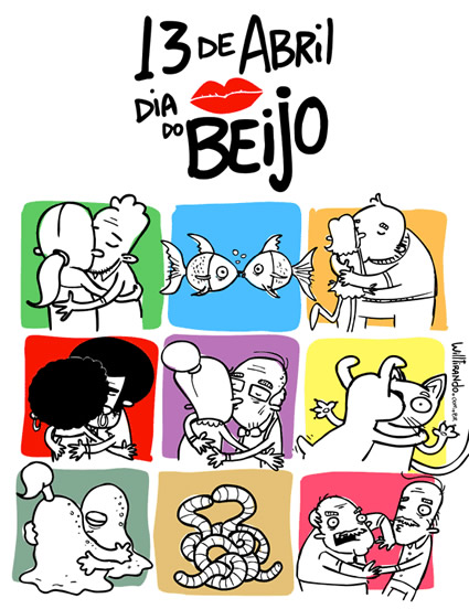 13 de Abril dia do Beijo