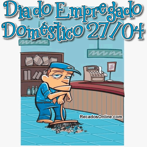 Diado Empregado Doméstico 27/04.