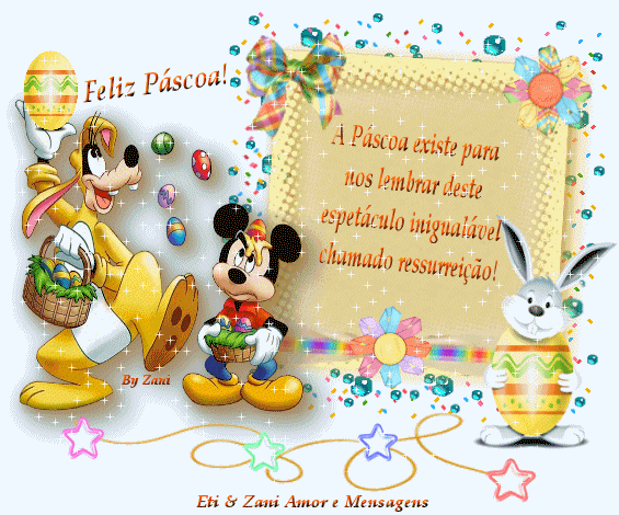 Feliz Páscoa! A Páscoa existe para nos lembrar deste...