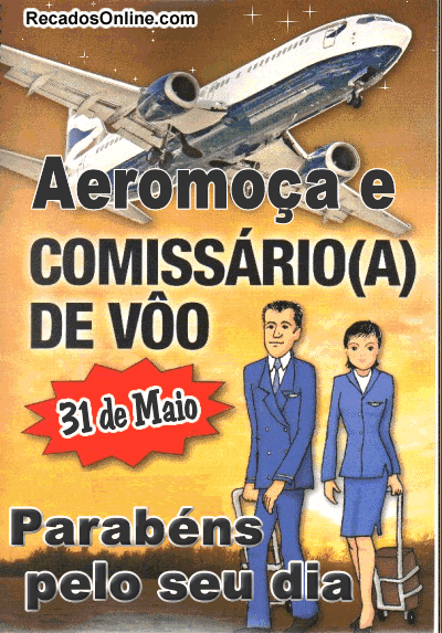 Aeromoça e Comissário(a) de Vôo. 31...