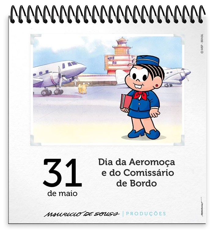 31 de Maio - Dia do Comissário e da Aeromoça