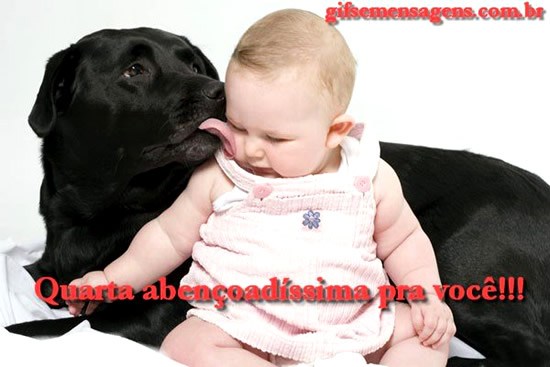 Quarta abençoadíssima para você!