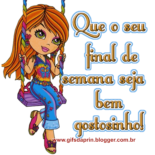 Que o seu Final de Semana seja bem gostosinho!