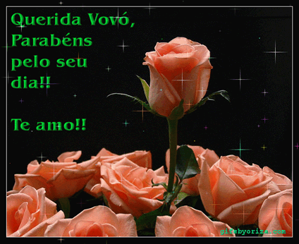 Querida Vovó, parabéns pelo seu dia! Te amo!