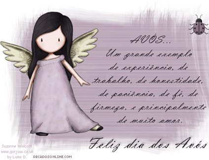 Avós... Um grande exemplo de experiência, de trabalho, de...