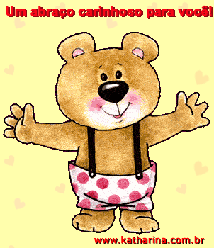 Um abraço carinhoso para você!