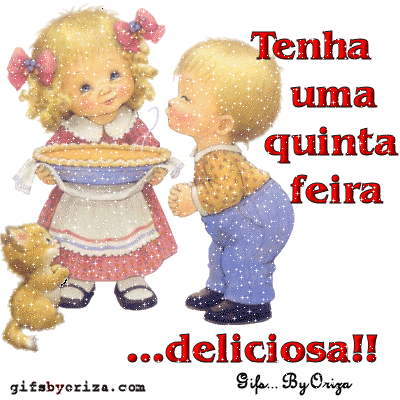 Tenha uma quinta feira deliciosa!