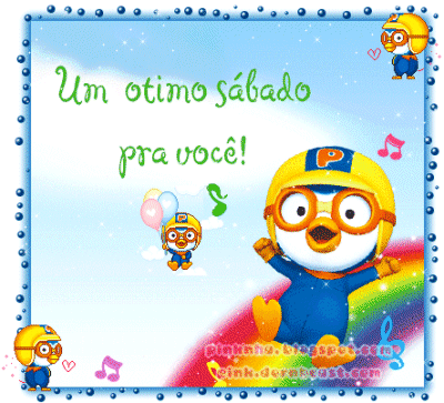Um ótimo sábado para você!