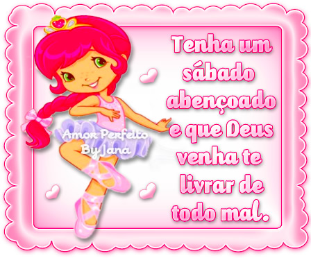 Tenha um sábado abençoado e que Deus venha te livrar de todo mal.