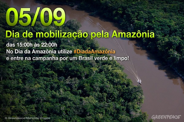 5 de Setembro Dia de Mobilização pela Amazônia No Dia da...