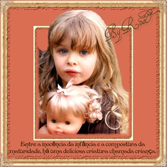 Entre a inocência da infância e a compostura da maturidade...