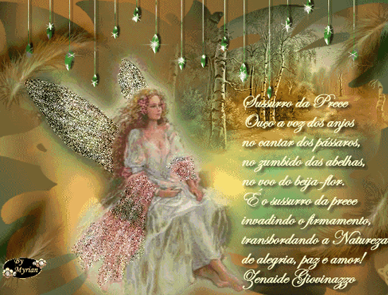 Sussurro da Prece Ouço a voz dos anjos no cantar dos pássaros...