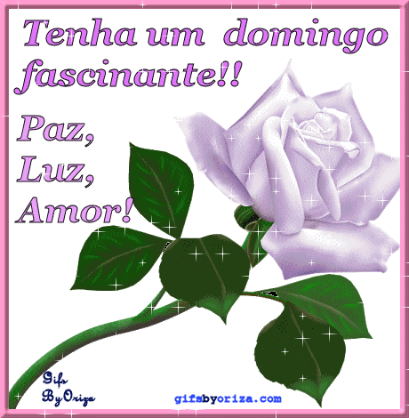 Tenha um domingo fascinante!! Paz, Luz, Amor!