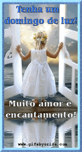 Tenha um domingo de liz! Muito amor e encantamento!