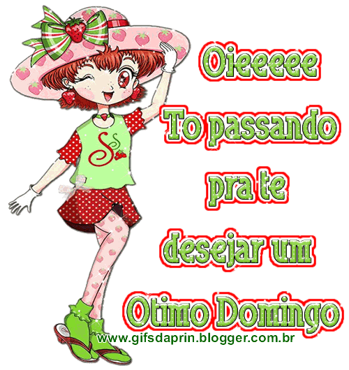 Oieeee Tô passando pra te desejar um Ótimo Domingo