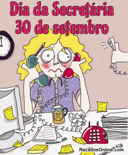 Dia da Secretária 30 de Setembro