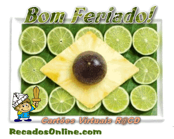 Bom feriado!