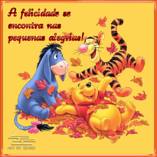 A felicidade se encontra nas pequenas alegrias!