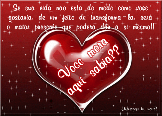 Se sua vida não está do modo como você gostaria, de um...