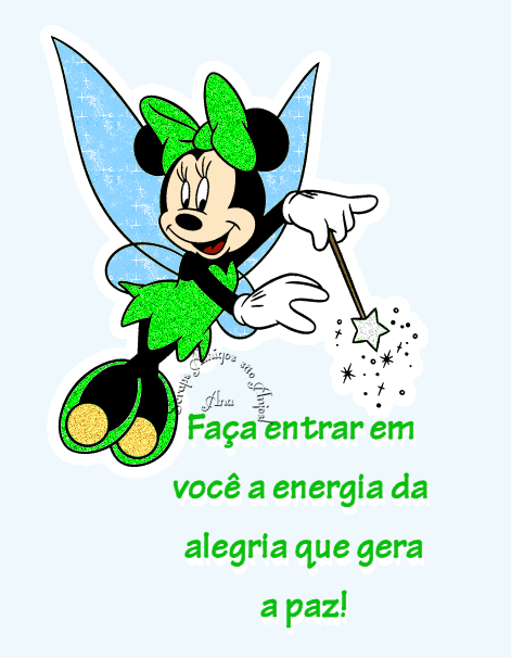 Faça entrar em você a energia da alegria que gera a paz!