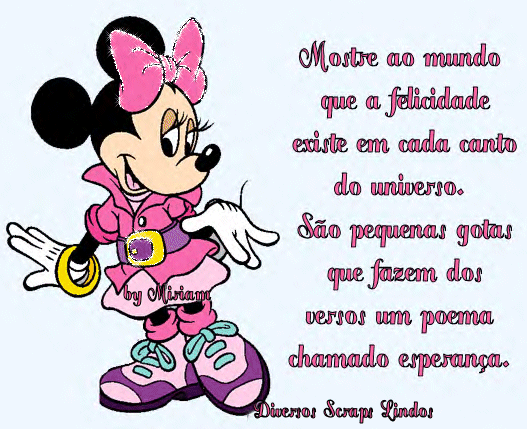 Mostre ao mundo que a felicidade existe em cada canto do universo...