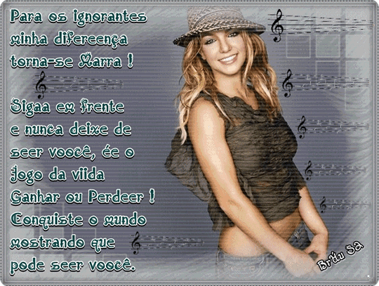 Para os ignorantes minha diferença torna-se marra! Siga em frente e...
