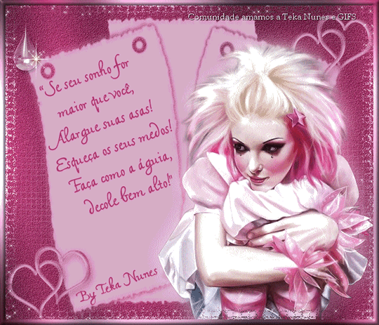 Se seu sonho for maior que você, alargue suas asas! Esqueça os...