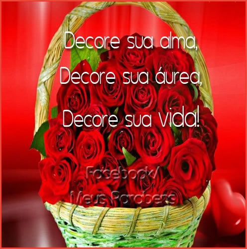 Decore sua alma. Decore sua áurea. Decore sua vida!