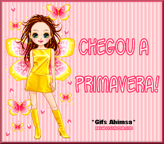 Chegou a Primavera!