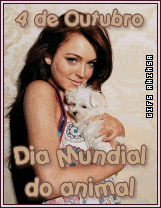 4 de Outubro - Dia Mundial do Animal.