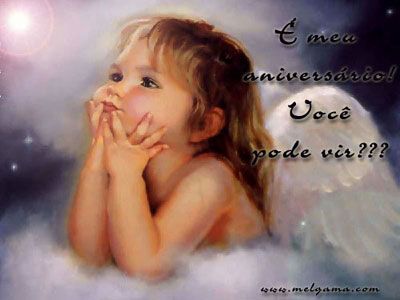 É meu aniversário! Você pode vir???
