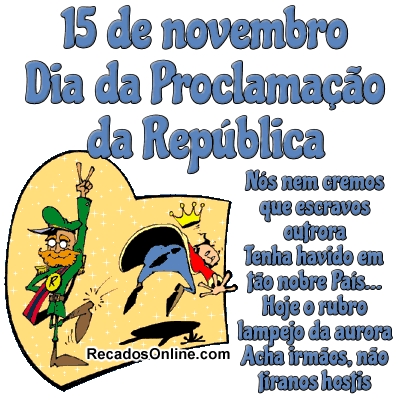 10 Dia da Proclamação da República Imagens e Gifs com Frases para Whatsapp  - Recados Online