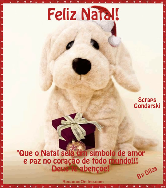 Feliz Natal! Que o Natal seja um símbolo de amor e paz no...