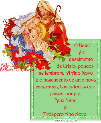 O Natal é o nascimento de Cristo, poucos se lembram. O Ano Novo...