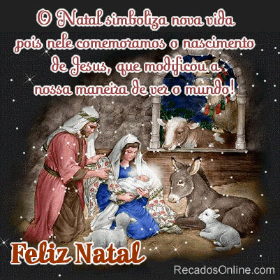 O Natal simboliza nova vida, pois nele comemoramos o nascimento de Jesus, que...
