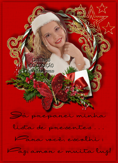 Já preparei minha lista de presentes... Pata você, escolhi...