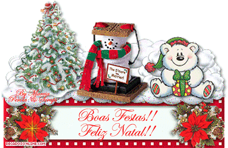 Boas festas! Feliz Natal!