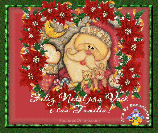 Feliz Natal pra você e sua família!