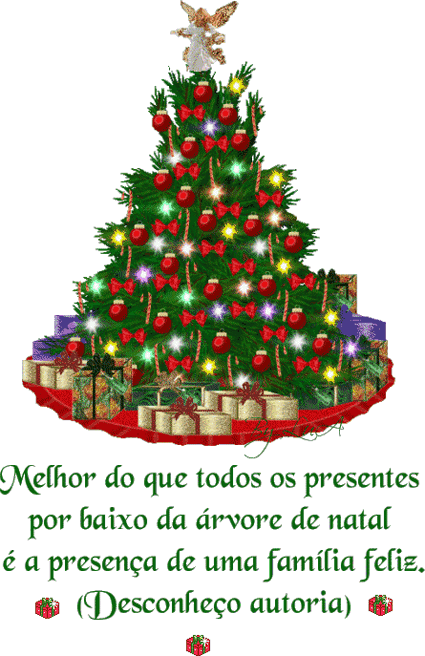 Melhor que todos os presentes embaixo da árvore de Natal é a...